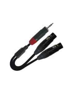 ZZIPP YZZF150 MINI JACK ST 3.5 2 XLR FEMMINA