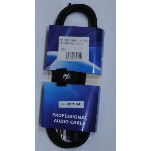 MP GEAR SJ001/1,5M CAVO SPEAKON-JACK 1,5 MT