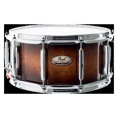 PEARL STS 14 X 6.5 SNARE DRUM GLOSS BARNWOOD BROWN