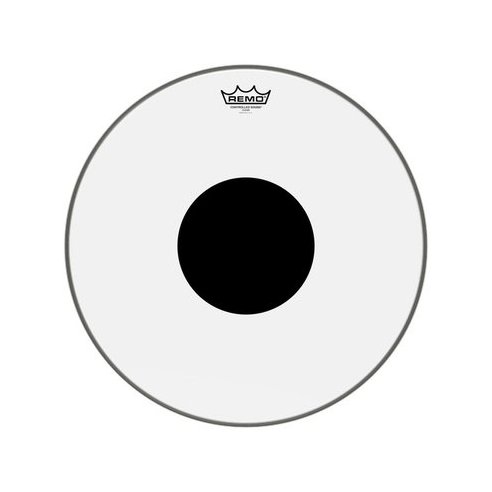 REMO CS-0318-10 CONTROLLED SOUND TRASPARENTE CON DOT NERO