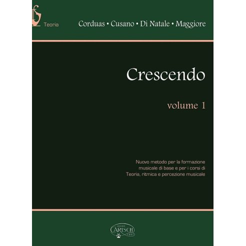 CORDUAS/CUSANO/MAGGIORE CRESCENDO V.1 NUOVA EDIZIONE