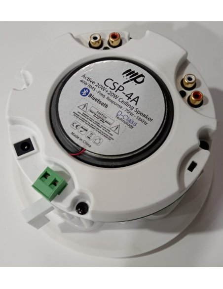 MP AUDIO CSP-4A INSTALLATION SPEAKER ACTIVE PAIR MP AUDIO CSP-4A INSTALLATION SPEAKER ACTIVE PAIR