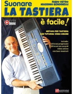 VETRO/BENDINELLI SUONARE LA TASTIERA E' FACILE +VIDEO ONLINE