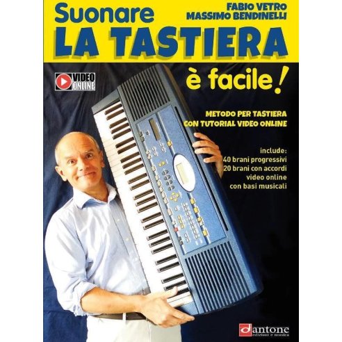 VETRO/BENDINELLI SUONARE LA TASTIERA E' FACILE +VIDEO ONLINE