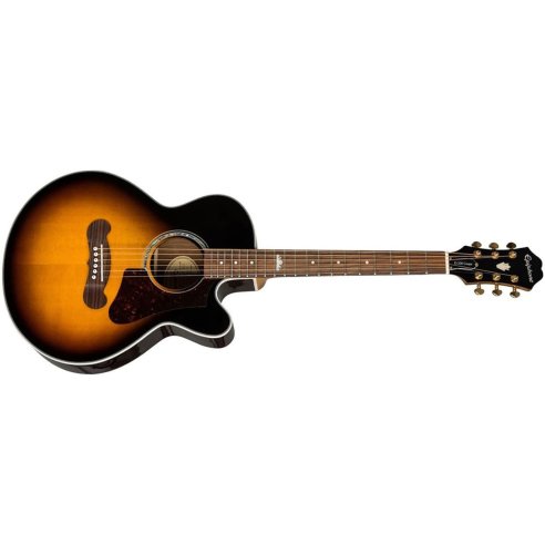 EPIPHONE J-200 EC STUDIO PARLOR VINTAGE SUNBURST