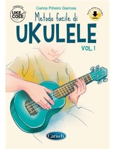 PINEIRO GARROSA METODO FACILE DI UKULELE +AUDIO ON LINE