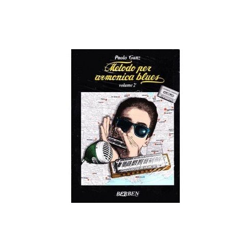 GANZ METODO PER ARMONICA BLUES NEW EDITION +CD