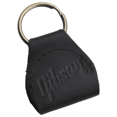 GIBSON AKYC-BLK PREMIUM LEATHER KEYCHAIN PICKHOLDER