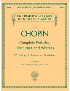 CHOPIN COMPLETE PRELUDES, NOCTURNES AND WALTZES