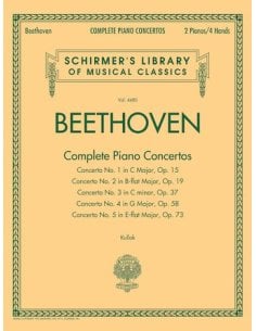 BEETHOVEN COMPLETE PIANO CONCERTOS