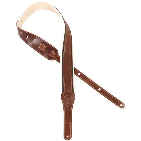 TAYLOR STRAP REINASSANCE MED BROWN LEATHER 2.5"