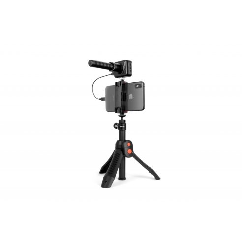 IK Multimedia iRig Mic Video Bundle - iRig Mic Video e iKlip Grip Pro