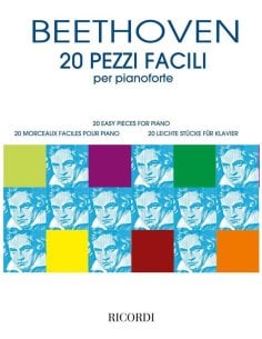 BEETHOVEN 20 PEZZI FACILI PER PIANOFORTE