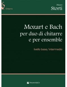 STORTI MOZART E BACH DUO DI CHITARRE