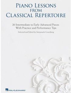 AAVV PIANO LESSONS FROM CLASSICAL REPERTOIRE