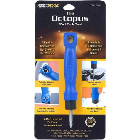 MUSIC NOMAD THE OCTOPUS 8 IN 1 TECH TOOL