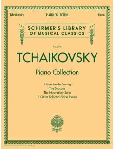 TCHAIKOVSKY PIANO COLLECTION - SCHIRMER'S LIBRARY