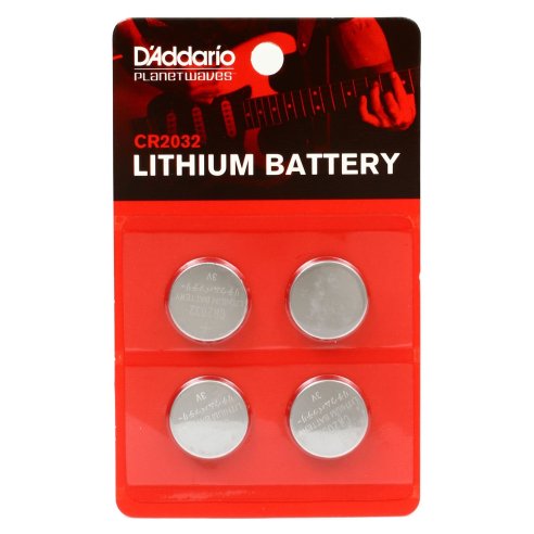 D'ADDARIO CR-2032-04 BATTERY PACK 4 PCS
