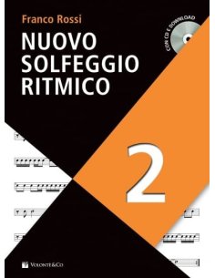 ROSSI F. NUOVO SOLFEGGIO RITMICO VOLUME 2 + CD E DOWNLOAD