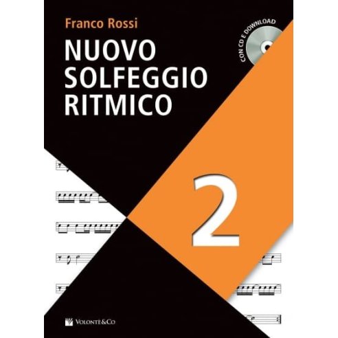 ROSSI F. NUOVO SOLFEGGIO RITMICO VOLUME 2 + CD E DOWNLOAD