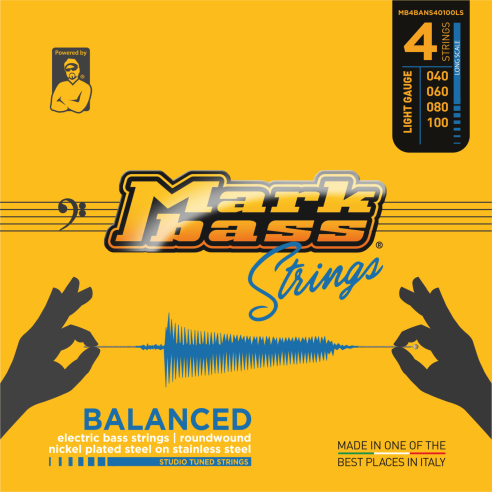 MARK BASS BALANCED NICKEL 40-100 4 STRINGS