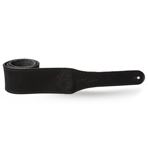 TAYLOR STRAP GEMSTONE SANDED SUEDE BLACK 2.5"