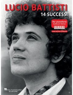LUCIO BATTISTI 14 GRANDI SUCCESSI SOLO PIANO