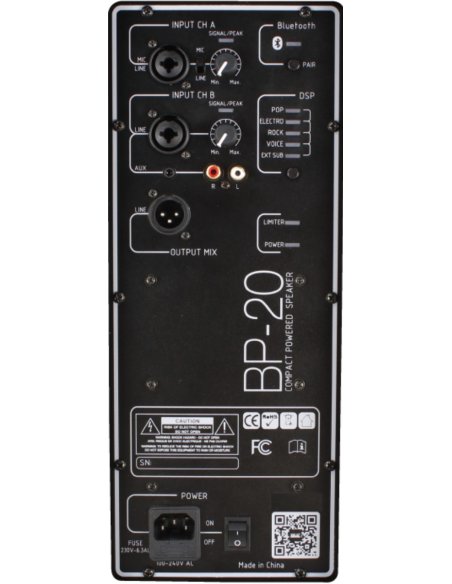 MP AUDIO BP20-12A MP AUDIO BP20-12A
