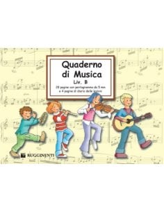 QUADERNO MUSICA LIVELLO B RE10136