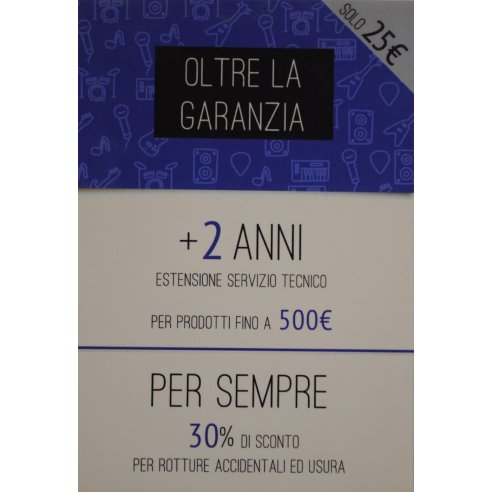 OLTRE LA GARANZIA - PRODOTTI FINO A 500 EURO