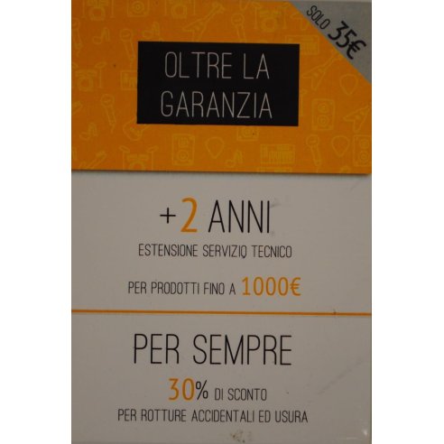 OLTRE LA GARANZIA - PRODOTTI FINO A 1000 EURO