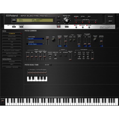 ROLAND CLOUD SRX ELECTRIC PIANO KEY