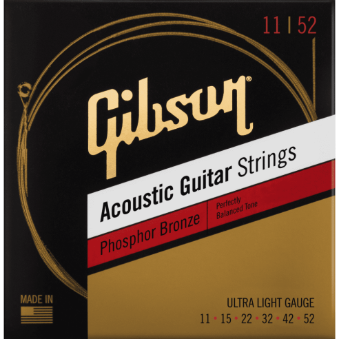 GIBSON SAG-PB11 PHOSPHOR BRONZE 0.11