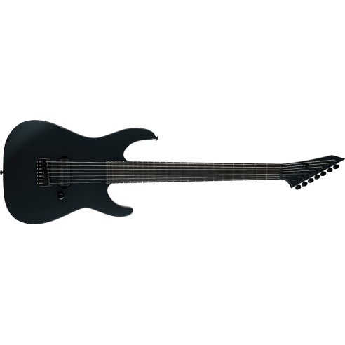 LTD LTD M-7B HT Black Metal - Black Satin - 7 corde