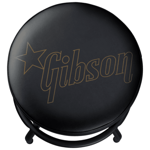 GIBSON PREMIUM PLAYING STOOL STAR LOGO SHORT