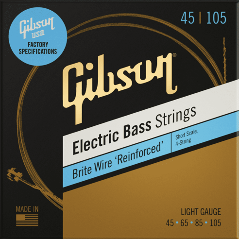 GIBSON SBG-SSL SHORT SCALE 4 STRINGS LIGHT 045-105
