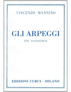 MANNINO GLI ARPEGGI PER PIANOFORTE