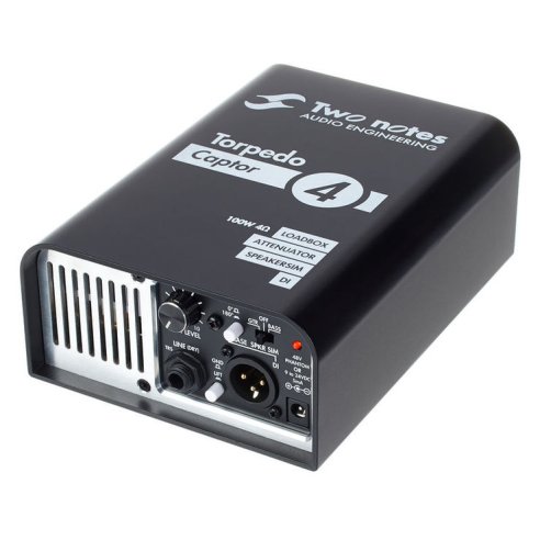 Two Notes Torpedo Captor 4 Ohms - Loadbox, attenuatore e simulatore di cassa analogico