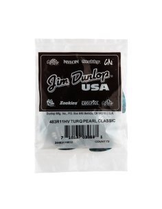 Dunlop 483R11 Turquoise Perloid - Heavy