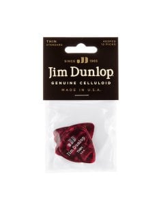 Dunlop 483P09 Red Perloid - Thin