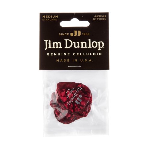 Dunlop 483P09 Red Perloid - Medium