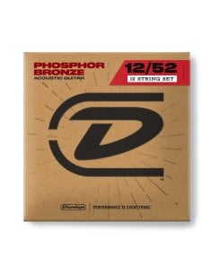 Dunlop DAP1252J Acoustic Phosphor Bronze, Medium Set/12