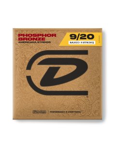 Dunlop DJP0920 Banjo Phosphor Bronze, Light Set/5
