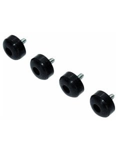 Dunlop ECB151 4 Rub Feet con viti, Set/4