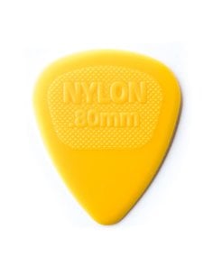 Dunlop 443R.80 Nylon Midi Yellow .80mm