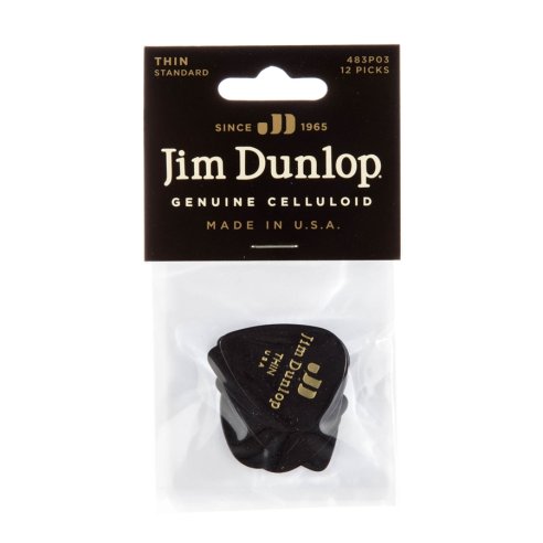 Dunlop 483P03 Black Classic - Thin