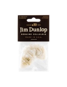 Dunlop 483P04 White Perloid - Extra Heavy