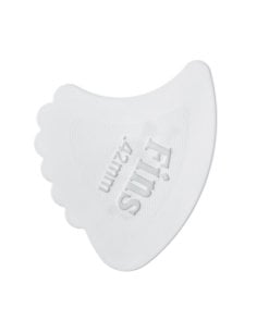 Dunlop 444R.42 Nylon Fin White .42mm