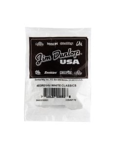 Dunlop 483R01 White Classic - Heavy
