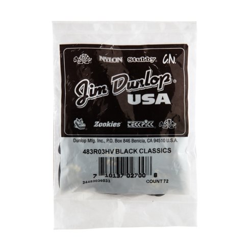 Dunlop 483R03 Black Classic - Heavy